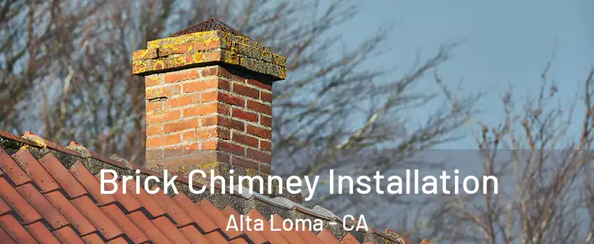 Brick Chimney Installation Alta Loma - CA