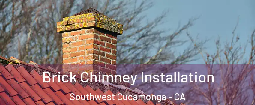 Brick Chimney Installation Southwest Cucamonga - CA