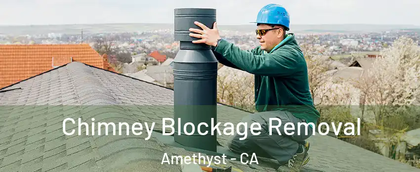Chimney Blockage Removal Amethyst - CA