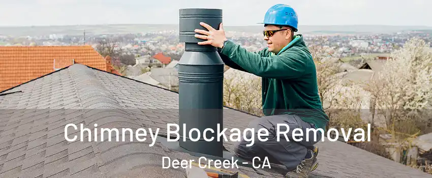 Chimney Blockage Removal Deer Creek - CA