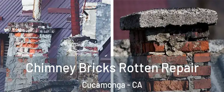 Chimney Bricks Rotten Repair Cucamonga - CA