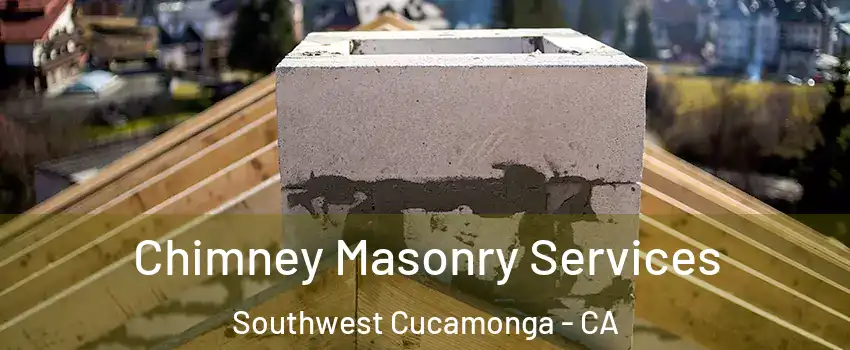 Chimney Masonry Services Southwest Cucamonga - CA
