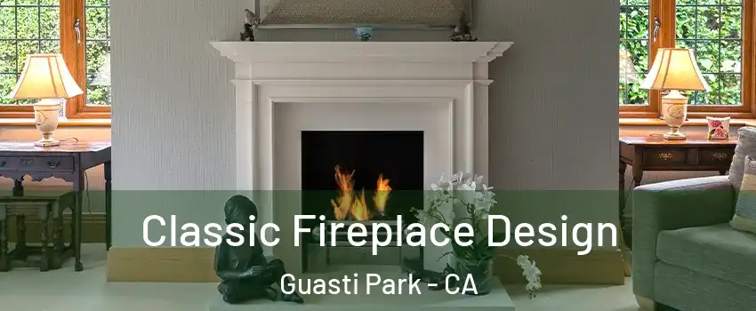 Classic Fireplace Design Guasti Park - CA