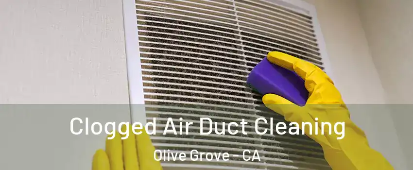 Clogged Air Duct Cleaning Olive Grove - CA