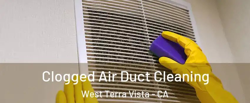 Clogged Air Duct Cleaning West Terra Vista - CA