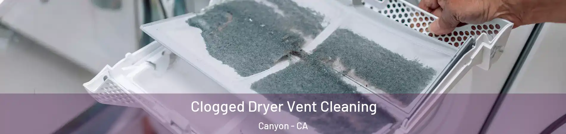 Clogged Dryer Vent Cleaning Canyon - CA