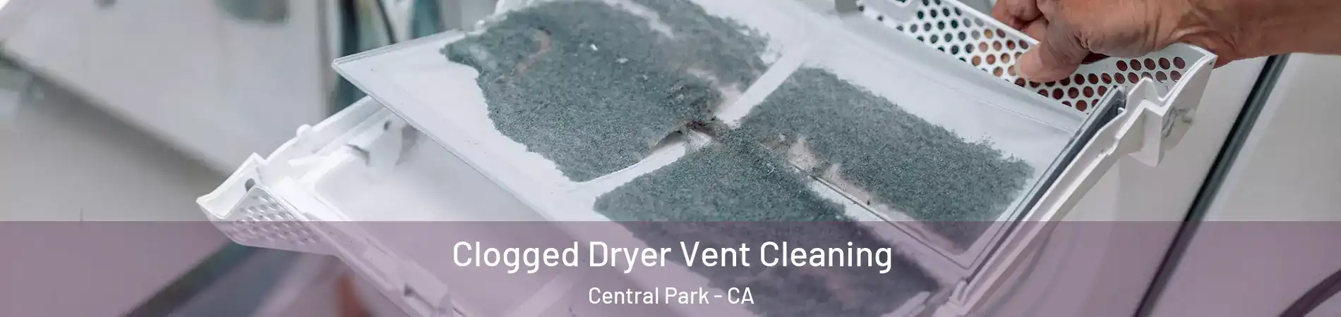 Clogged Dryer Vent Cleaning Central Park - CA