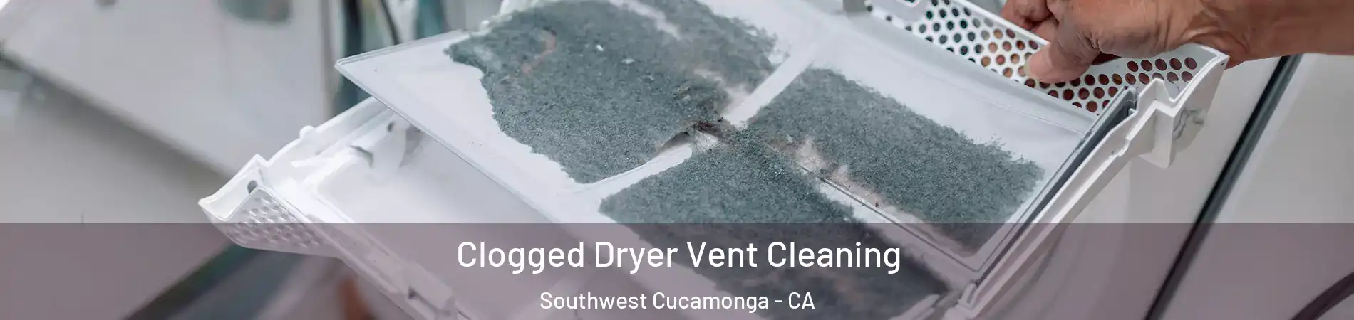 Clogged Dryer Vent Cleaning Southwest Cucamonga - CA