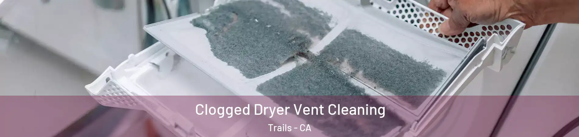 Clogged Dryer Vent Cleaning Trails - CA