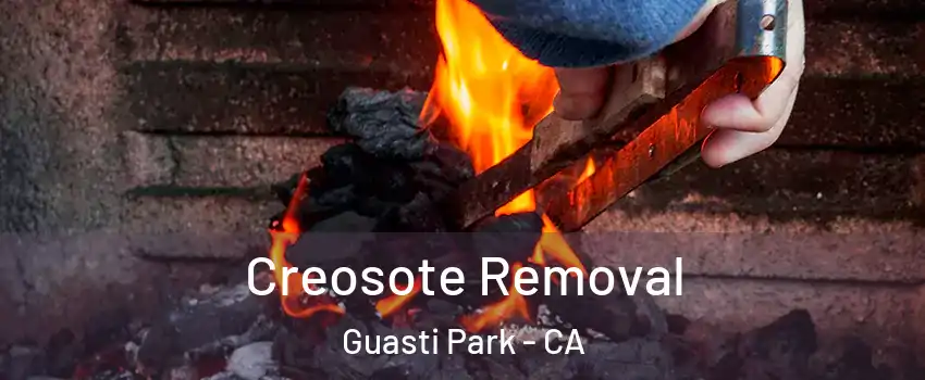 Creosote Removal Guasti Park - CA