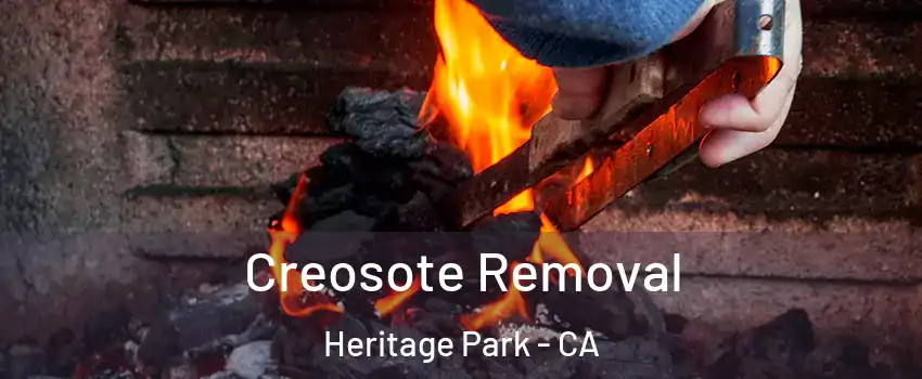 Creosote Removal Heritage Park - CA