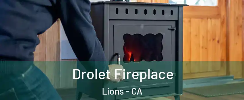 Drolet Fireplace Lions - CA