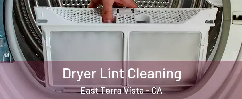 Dryer Lint Cleaning East Terra Vista - CA