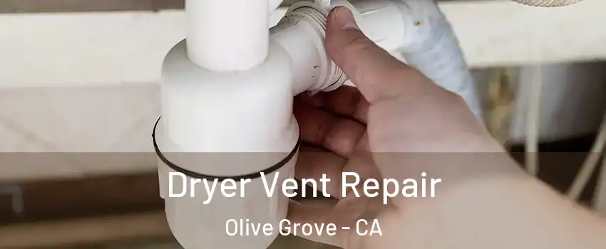 Dryer Vent Repair Olive Grove - CA