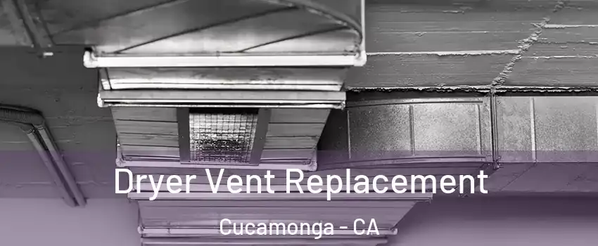 Dryer Vent Replacement Cucamonga - CA