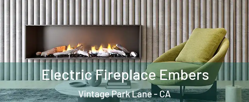 Electric Fireplace Embers Vintage Park Lane - CA