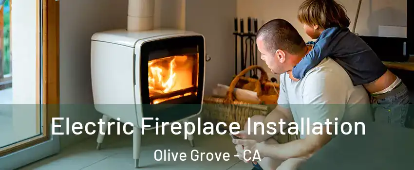 Electric Fireplace Installation Olive Grove - CA