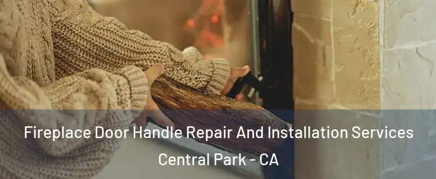 Fireplace Door Handle Repair And Installation Services Central Park - CA