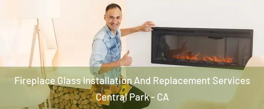 Fireplace Glass Installation And Replacement Services Central Park - CA