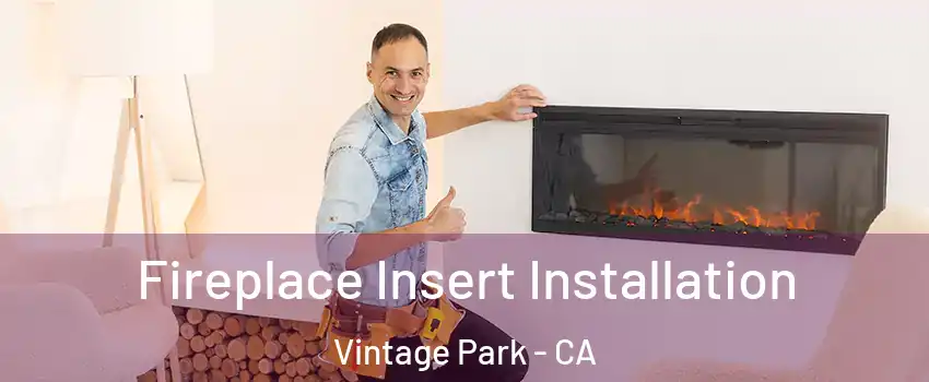Fireplace Insert Installation Vintage Park - CA