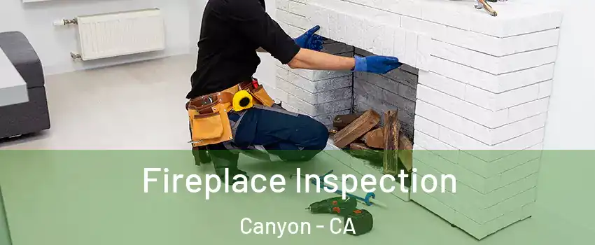 Fireplace Inspection Canyon - CA