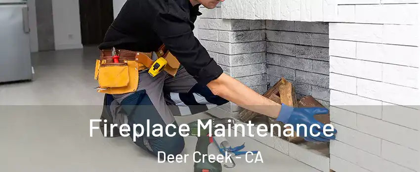 Fireplace Maintenance Deer Creek - CA