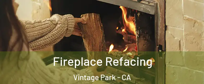 Fireplace Refacing Vintage Park - CA