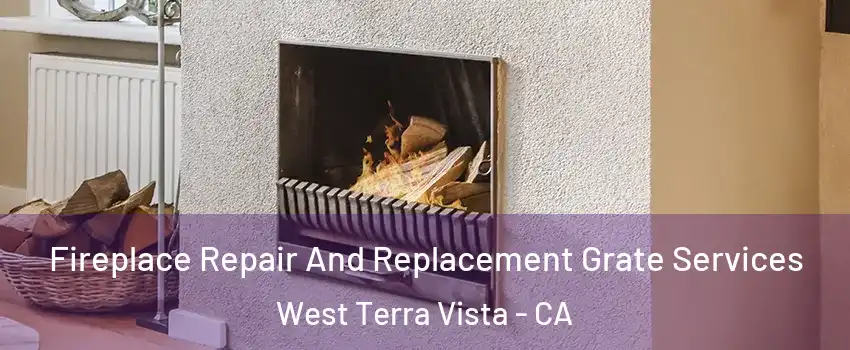 Fireplace Repair And Replacement Grate Services West Terra Vista - CA