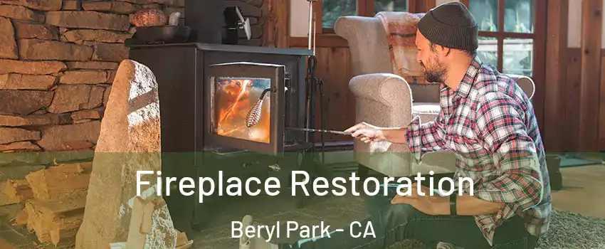 Fireplace Restoration Beryl Park - CA