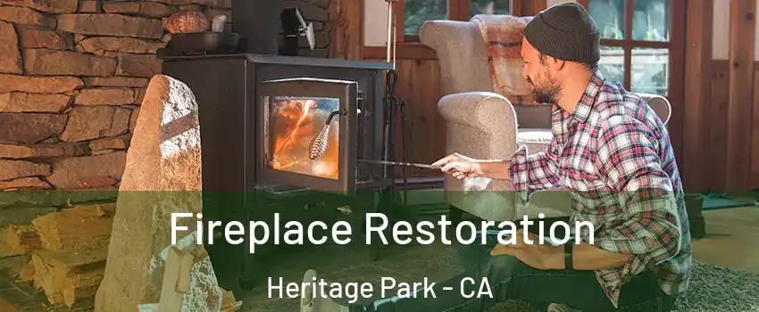 Fireplace Restoration Heritage Park - CA