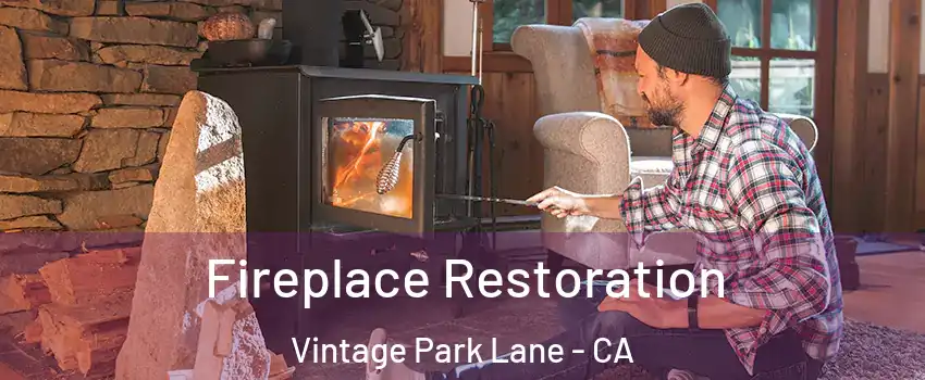 Fireplace Restoration Vintage Park Lane - CA