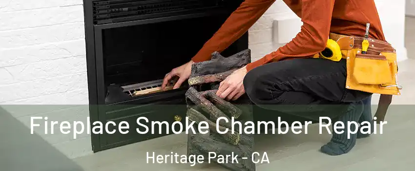 Fireplace Smoke Chamber Repair Heritage Park - CA