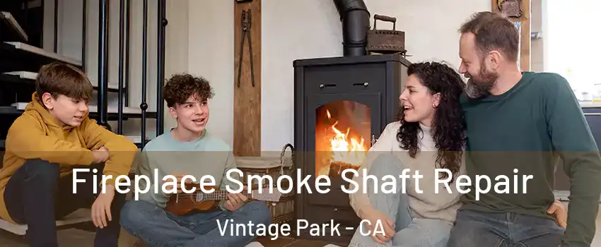 Fireplace Smoke Shaft Repair Vintage Park - CA