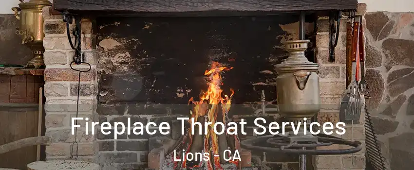Fireplace Throat Services Lions - CA