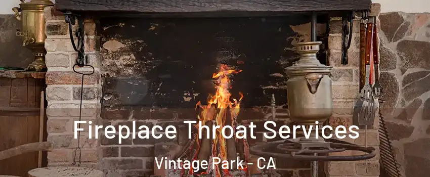 Fireplace Throat Services Vintage Park - CA