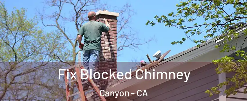 Fix Blocked Chimney Canyon - CA