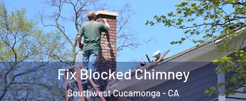 Fix Blocked Chimney Southwest Cucamonga - CA