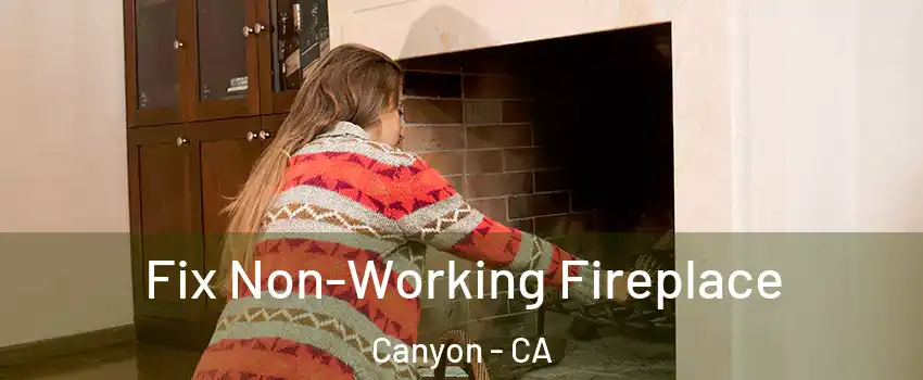 Fix Non-Working Fireplace Canyon - CA