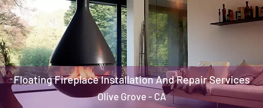 Floating Fireplace Installation And Repair Services Olive Grove - CA