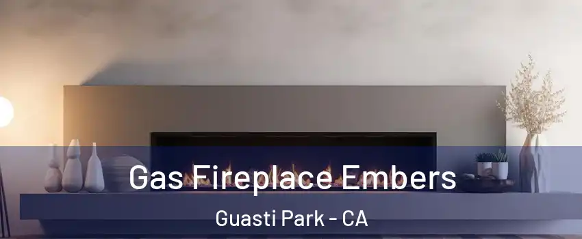 Gas Fireplace Embers Guasti Park - CA