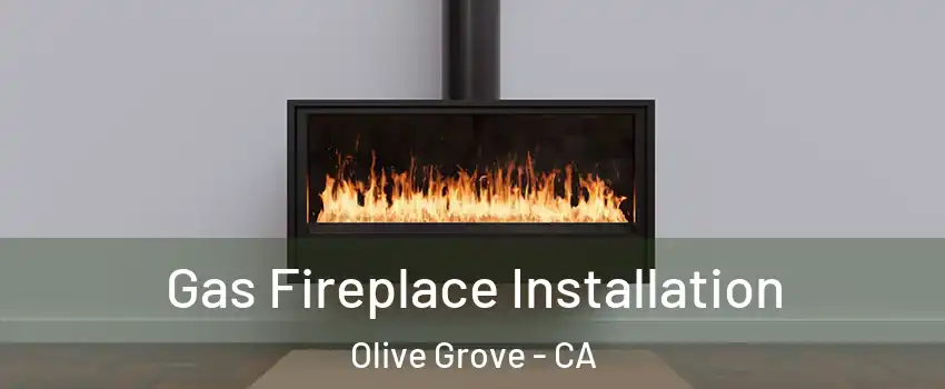 Gas Fireplace Installation Olive Grove - CA