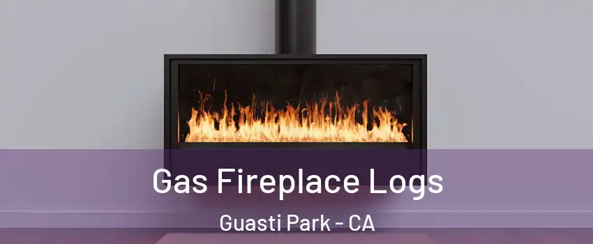 Gas Fireplace Logs Guasti Park - CA
