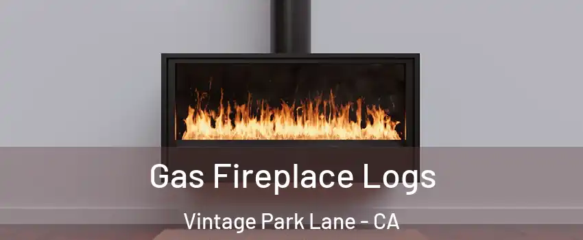 Gas Fireplace Logs Vintage Park Lane - CA