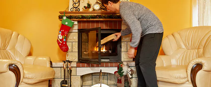 Gas to Wood-Burning Fireplace Conversion Services in East Terra Vista, California