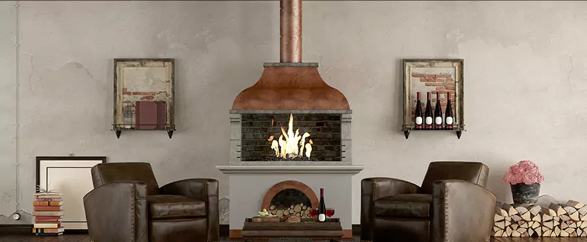 Thelin Hearth Products Providence Pellet Insert Fireplace Installation in Chaffey, CA