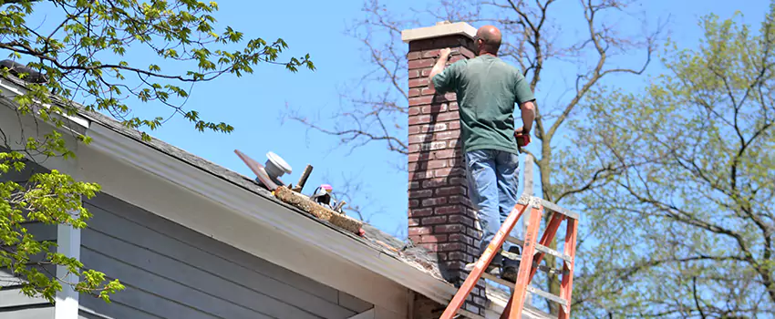 Vinyl and PVC Chimney Flashing Installation in East Terra Vista, CA