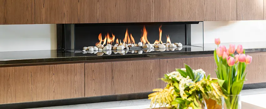 Double-height Fireplace Design Refurbishment in East Terra Vista, California
