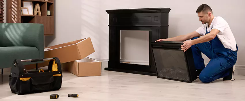 Old Rusted Metal Fireplace Repair And Replacement in East Terra Vista, CA
