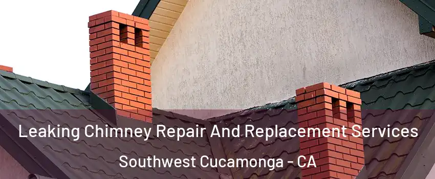 Leaking Chimney Repair And Replacement Services Southwest Cucamonga - CA