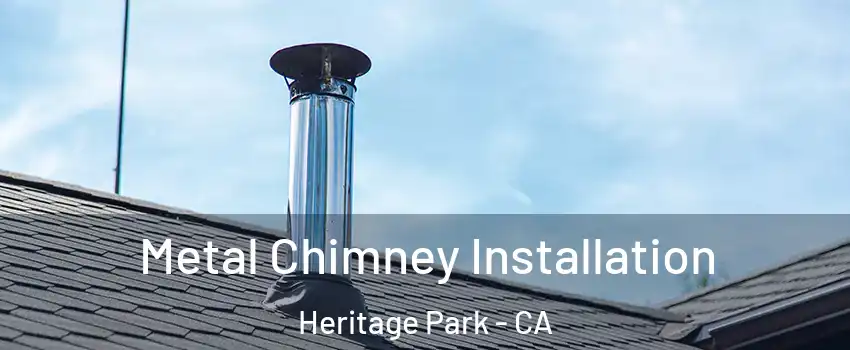Metal Chimney Installation Heritage Park - CA